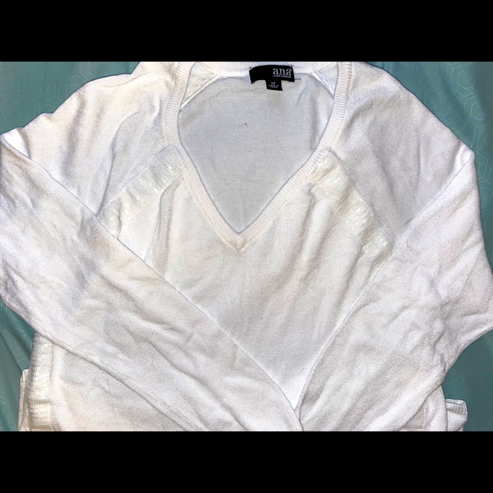 Anna white  Sweater